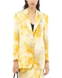 PINKO Printed Single Breasted Blazer Bloomingdales at Bloomingdales