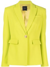 PINKO single-breasted Cady Blazer - at Farfetch