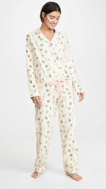 PJ Salvage Fit Flannel PJ Set at Shopbop