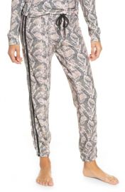 PJ Salvage Snake Skin Print Band Pants at Nordstrom Rack