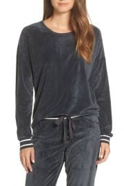 PJ Salvage Velour Pajama Top at Nordstrom Rack