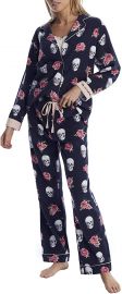 PJ Salvage Women s Loungewear Flannels Pajama Set at Amazon