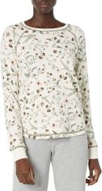 PJ Salvage Women s Loungewear Glamping Life Long Sleeve Top at Amazon