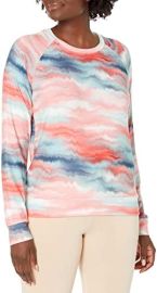 PJ Salvage Women39s Loungewear Stormy Sunsets Long Sleeve Top at Womens Clothing store at Amazon