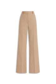 PLAID TAILORED TROUSER - CARAMEL - Scanlan Theodore at Scanlan Theodore