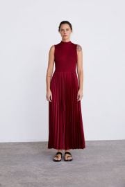 PLEATED DRESS at Zara