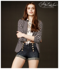 PLL Spencer Striped Jacket at Aeropostale