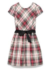 POLO RALPH LAUREN KIDS Plaid Twill Dress Neutrals at Farfetch