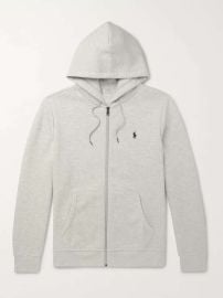 POLO RALPH LAUREN Mlange Jersey Zip-Up Hoodie for Men MR PORTER at Mr Porter