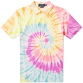 POLO RALPH LAUREN TIE DYED POLO at End Clothing