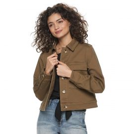 POPSUGAR Cropped Utility Jacket at Kohls