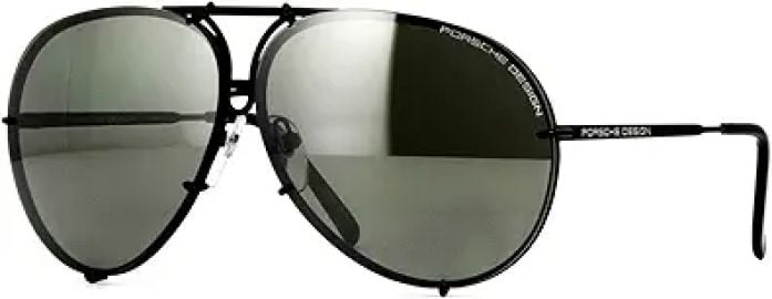 PORSCHE DESIGN P8478 D Sunglasses P'8478 Black Matte Frame at Amazon