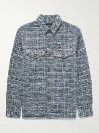 PORTUGUESE FLANNEL Moscatel Cotton-Blend Boucl Shirt Jacket MR PORTER at Mr Porter