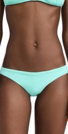 PQ Swim Basic Ruched Full Bikini Bottoms Seafoam XL at Shopbop