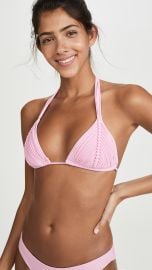 PQ Swim Isla Triangle Bikini Top at Shopbop