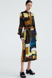 PRINTED MIDI DRESS - Multicolored   United States at Zara