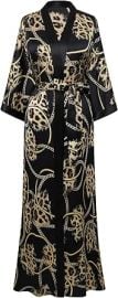 PRODESIGN Kimono Robe for Women - Long Satin Sleepwear Silky Kimono Cover-Up Nightgown Japanese Bathrobe Loungewear Blouse at Amazon