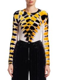 PROENZA SCHOULER - VEVET TIE-DYE TEE at Saks Fifth Avenue