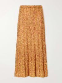 PROENZA SCHOULER Joelle cable-knit mohair-blend maxi skirt at Net a Porter