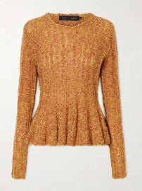 PROENZA SCHOULER Joelle cable-knit mohair-blend sweater at Net a Porter