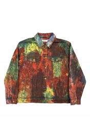 PROFOUND Tie Dye Denim Trucker Jacket   Nordstrom at Nordstrom