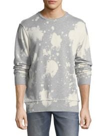 PRPS Bleached Distressed-Edge Sweatshirt at Neiman Marcus