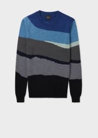 PS Paul Smith Abstract Stripe Sweater at Paul Smith