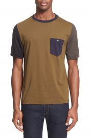 PS Paul Smith Colorblock Pocket T-Shirt at Nordstrom