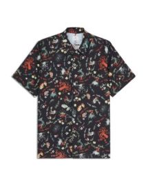 PS Paul Smith Sea Print Short Sleeve Shirt Bloomingdales at Bloomingdales