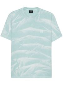 PS Paul Smith Tie dye organic cotton T shirt at Farfetch