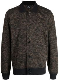 PS Paul Smith button-up mlange-effect Cardigan - at Farfetch