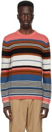 PS by Paul Smith Multicolor Striped Sweater at ssense