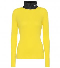 PSWL cotton turtleneck sweater at Mytheresa