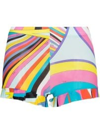 PUCCI Iride-print Mesh Shorts - at Farfetch