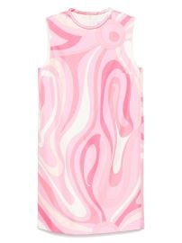 PUCCI Iride-print Mini Dress Pink at Farfetch