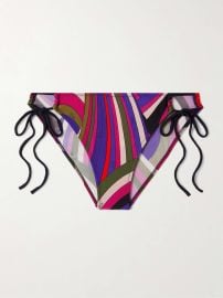 PUCCI Printed bikini briefs at Net a Porter