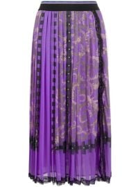 PUCCI x KochxE9 Selva Print Pleated Skirt - at Farfetch