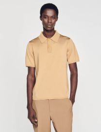 Pablo Short-sleeve knitted polo shirt - T-shirts Polos Sandro Paris at Sandro