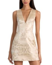 Pacey Low V Neck Dress at Bloomingdales