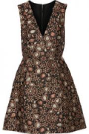 Pacey metallic brocade mini dress at The Outnet