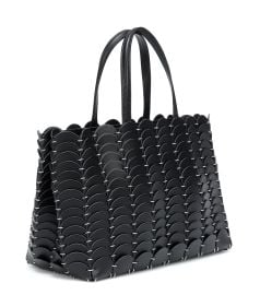 Paco Rabanne - Pacoo leather tote at Mytheresa