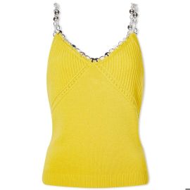 Paco Rabanne Chain Detail Vest Top at END.