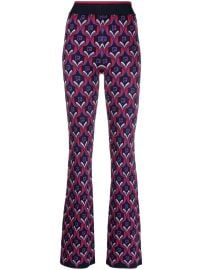 Paco Rabanne Jacquard knit straight leg pants at Farfetch