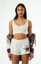 Pacsun Starred Sweat Shorts PacSun at PacSun