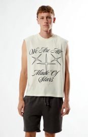 Pacsun Stars Cutoff Muscle Tank Top PacSun at PacSun