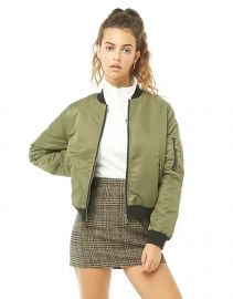 Padded Bomber Jacket at Forever 21