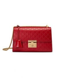 Padlock medium Gucci Signature Shoulder Bag by Gucci at Gucci