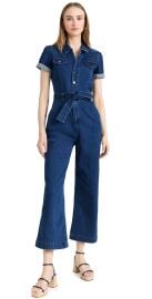 Paige Anessa Short Sleeve Jumpsuit at Shopbop