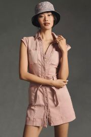 Paige Cap Sleeve Utility Dress at Anthropologie