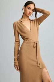 Paige Carmen Belted Long Sleeve Sweater Dress at Anthropologie